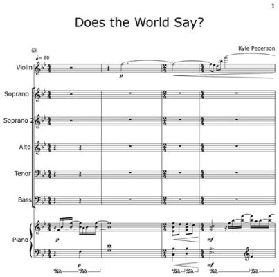 Does the World Say Sheet Music: An Exploration of Musical Notation and Its Reception